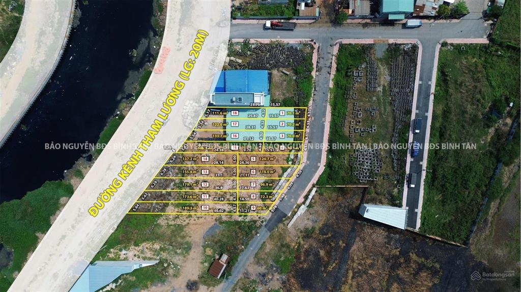 Bán đất bình tân khu phân lô đường kênh tham lương, khu lê thành, 60m2, giá tốt 3,6 tỷ