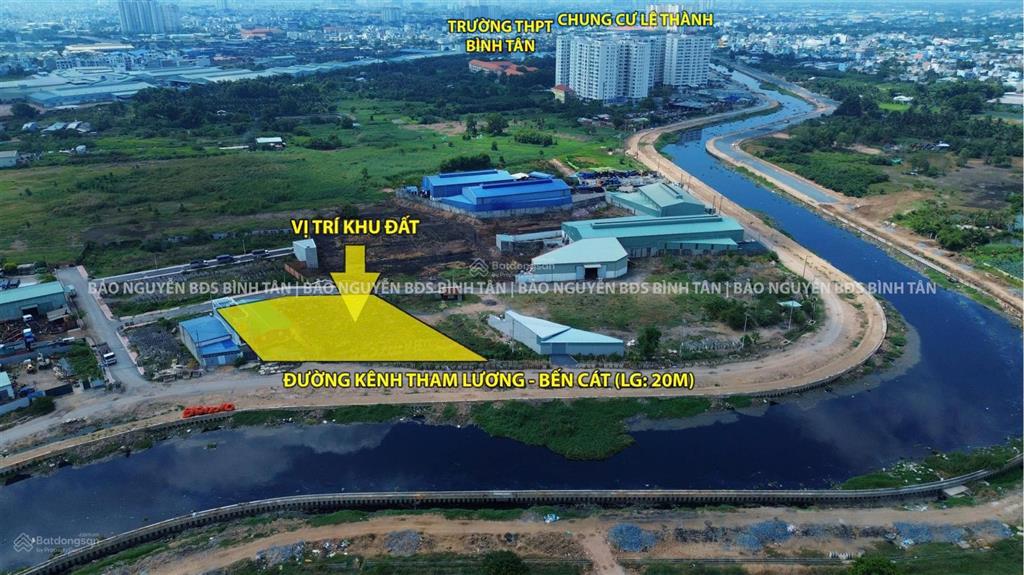 Bán đất bình tân khu phân lô đường kênh tham lương, khu lê thành, 60m2, giá tốt 3,6 tỷ