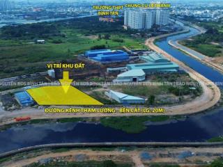 Bán đất bình tân khu phân lô đường kênh tham lương, khu lê thành, 60m2, giá tốt 3,6 tỷ