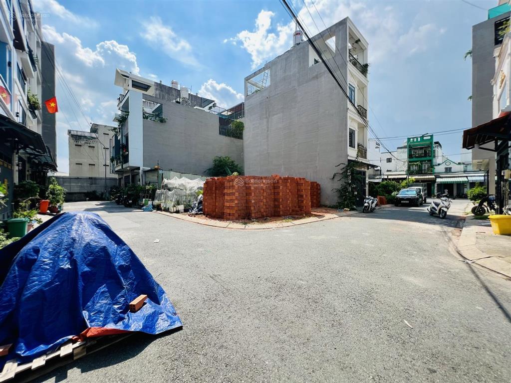 Hàng hiếm đất 2 mặt tiền khu phân lô sát aeon tân phú đường số 7, 61.3m2 giá tốt 6 tỷ, shr