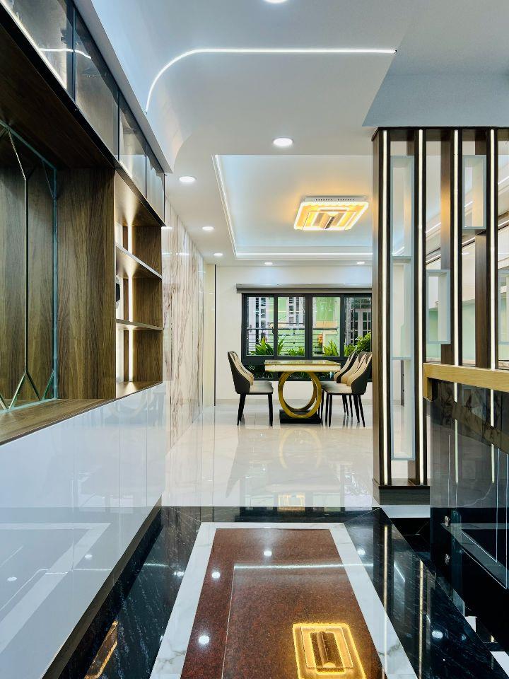 Nhà Đẹp Mới Xây Gần Ngã 4 Gò Mây Lê Trọng Tấn 4x16m 5 Tầng 5PN 5WC 7,7 Tỷ SHR
