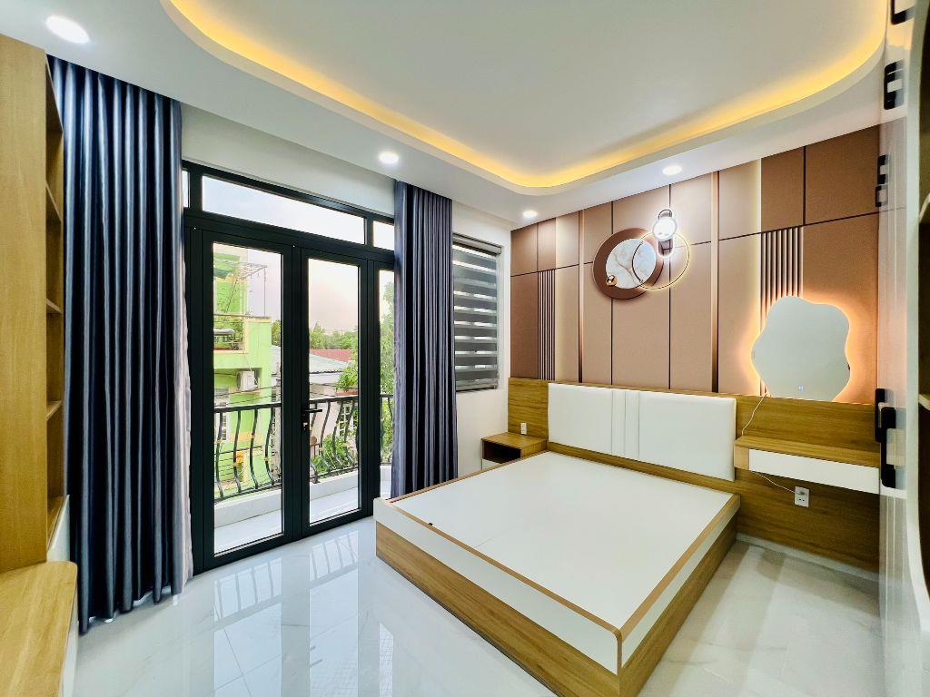 Nhà Đẹp Mới Xây Gần Ngã 4 Gò Mây Lê Trọng Tấn 4x16m 5 Tầng 5PN 5WC 7,7 Tỷ SHR