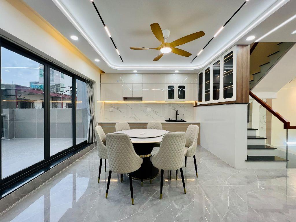 Nhà Khu Phan Anh Giáp Tân Phú Đường Tân Hòa Đông 5,2x13,5m 5 Tầng 5PN 5WC 7,5 Tỷ SHR