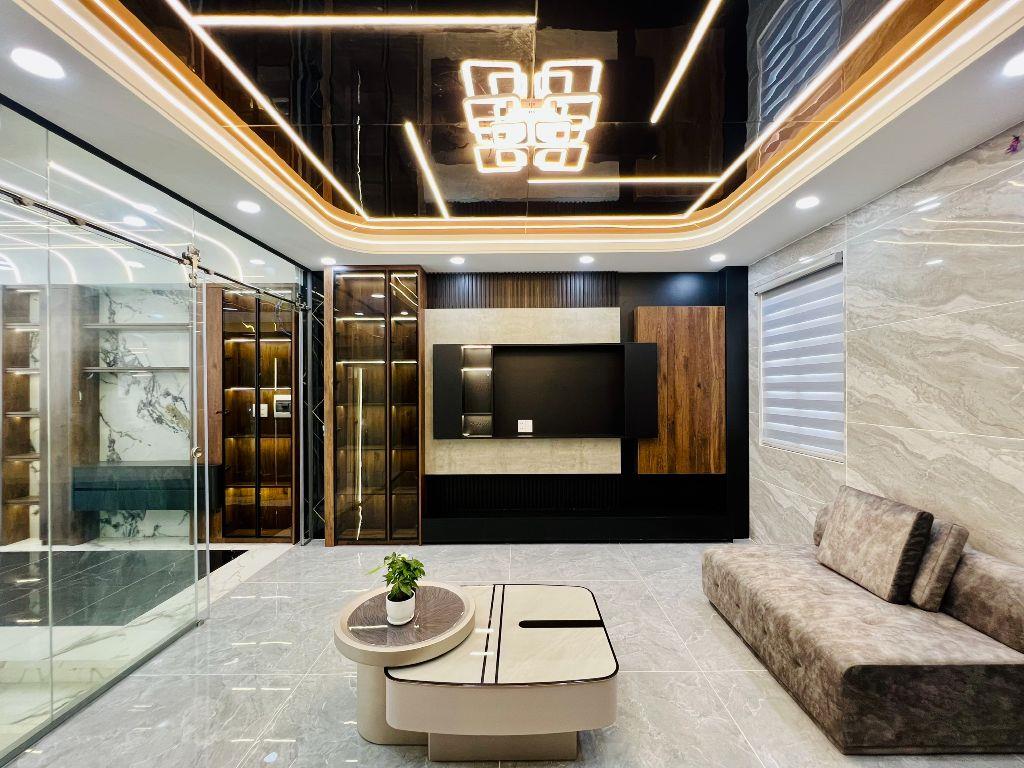 Siêu Phẩm Nhà Cao Cấp Gần Aeon Đường Tên Lửa 4,3x19m Thang Máy 5 Tầng 5PN 9,4 Tỷ SHR