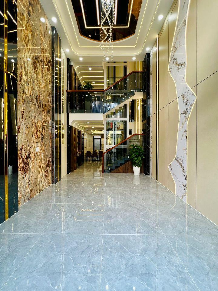 Siêu Phẩm Nhà Cao Cấp Gần Aeon Đường Tên Lửa 4,3x19m Thang Máy 5 Tầng 5PN 9,4 Tỷ SHR