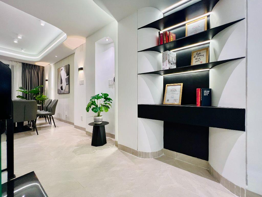 Kiến Trúc Đẹp Nhà Có Gu Gần Tên Lửa Đường Mã Lò 4,2x14m 5 Tầng 5PN 6,8 Tỷ SHR