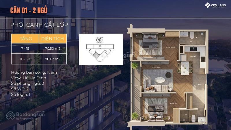 Ra mắt căn hộ 2pn  3pn dự án động lực tower  130 hạ đình vay nh 0% trong 18 tháng