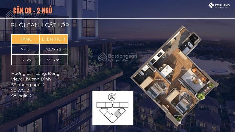 Ra mắt căn hộ 2pn  3pn dự án động lực tower  130 hạ đình vay nh 0% trong 18 tháng