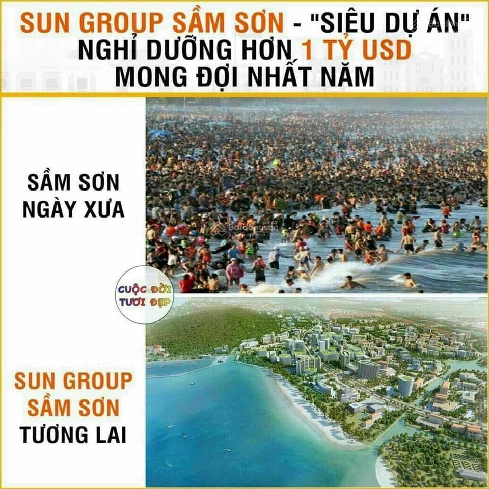 Gia đình cần tiền bán nhanh lô shophosue 5 tầng 112m2 dự án sun sầm sơn đã bàn giao