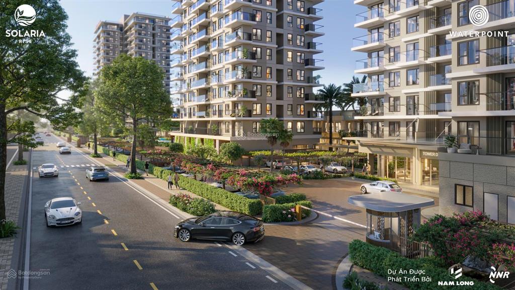Chỉ hơn 600tr ban đầu sở hữu ngay ch 49m2 (1pn + 1) solaria rise chuẩn resort waterpoint