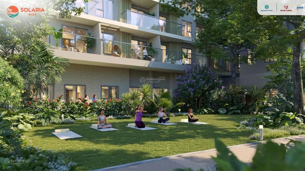 Chỉ hơn 600tr ban đầu sở hữu ngay ch 49m2 (1pn + 1) solaria rise chuẩn resort waterpoint
