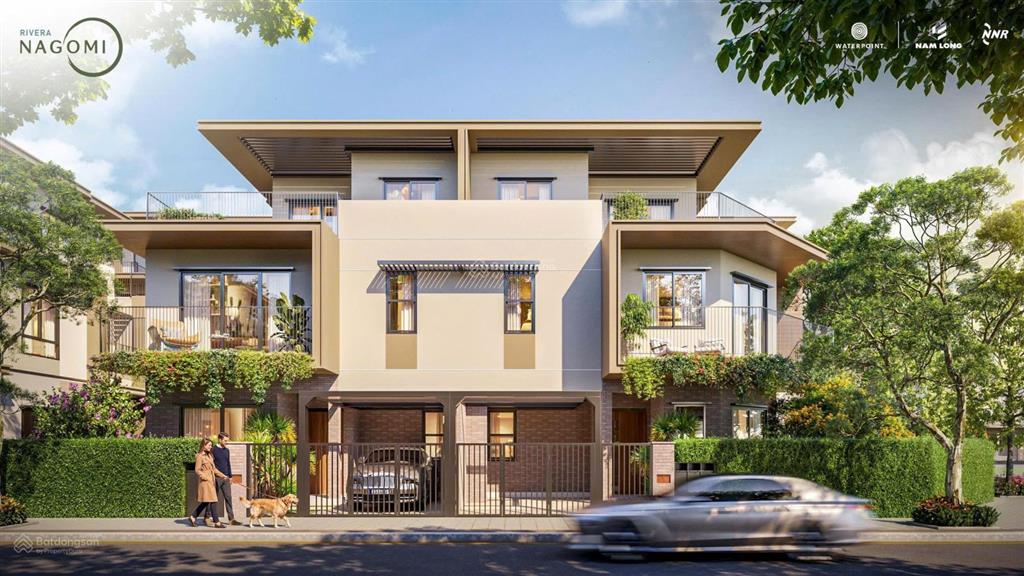 Nhà phố vườn rivera nagomi  mua tt cđt  tt 24 tháng kđt waterpoint