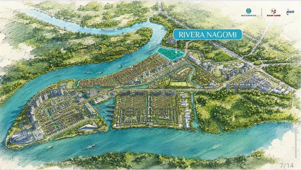 Nhà phố vườn rivera nagomi  mua tt cđt  tt 24 tháng kđt waterpoint