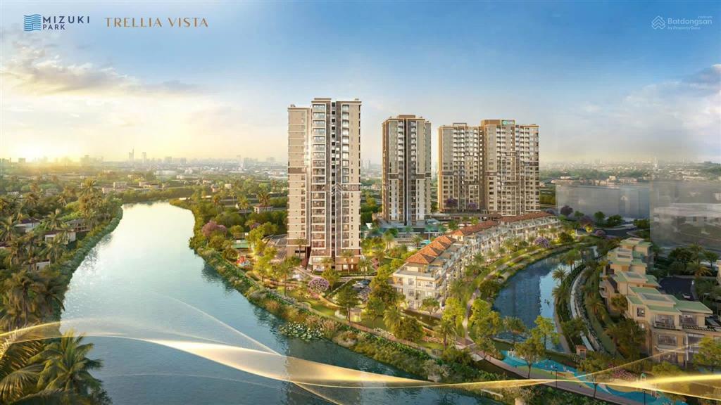 Căn hộ trellia vista  chỉ tt 20% đến khi nhận nhà  mua tt cđt mizuki park
