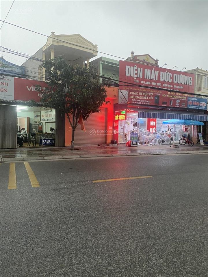 Bán nhà riêng mặt đường đối diện chợ trường sơn, an lão, hải phòng