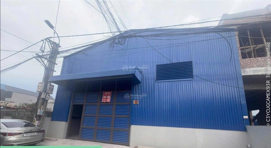 Chính chủ cho thuê kho xưởng mới 100% quận kiến an