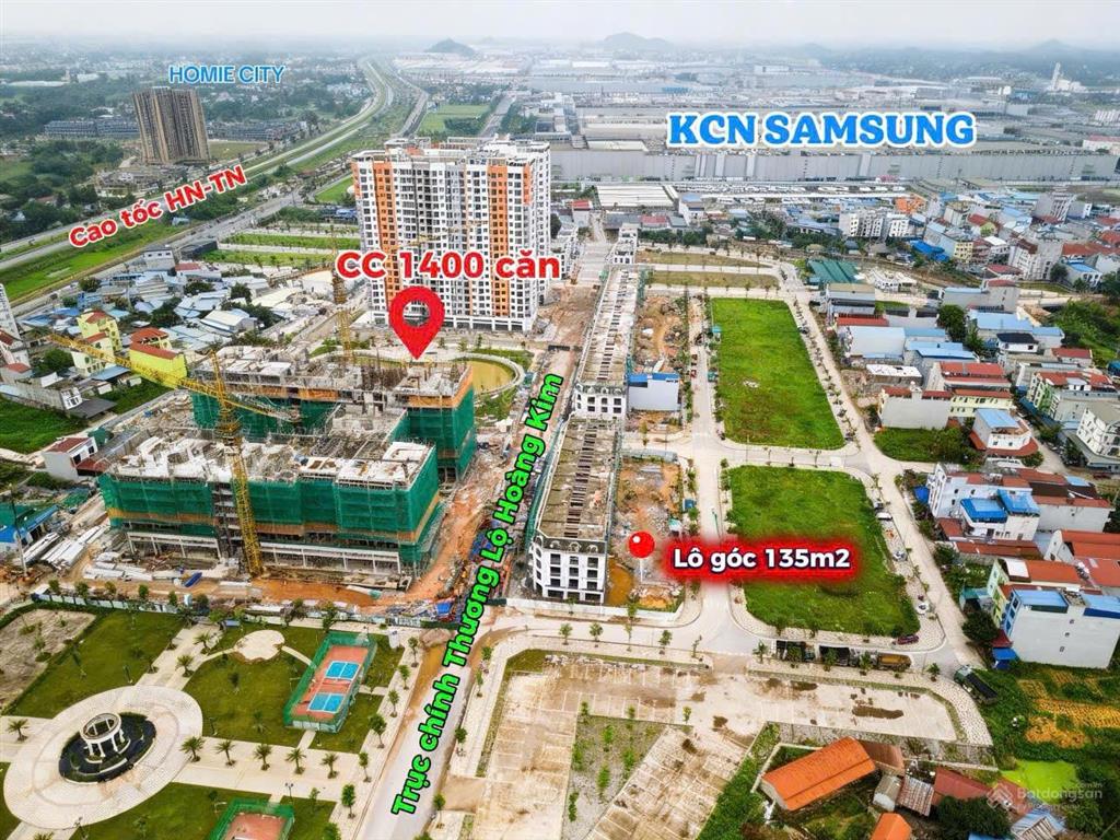 Bán đất tại đồng tiến, thái nguyên dt 135m2 chỉ 7,425 tỷ