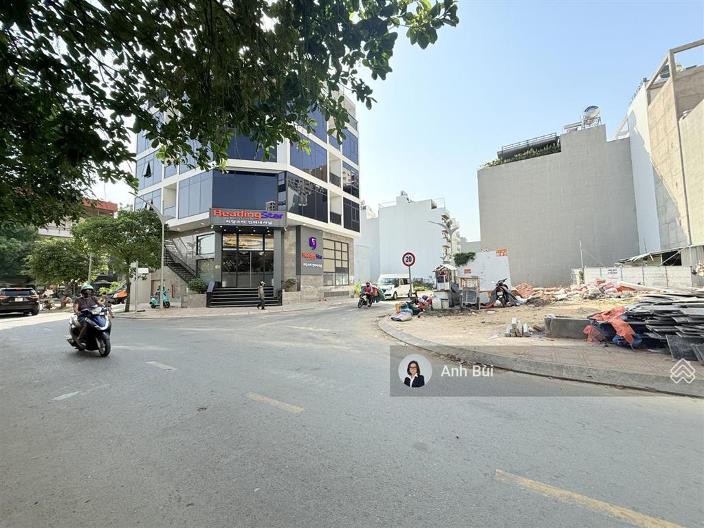Hàng hiếm! bán lô góc đẹp phường an khánh q2. dt 81.7m2 giá tốt 26 tỷ. xd cao. sổ hồng riêng