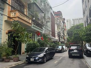 [nguyễn văn huyên] 58m2 5 tầng  18.5 tỷ  vỉa hè  ngõ thông  ô tô dừng đỗ  kinh doanh