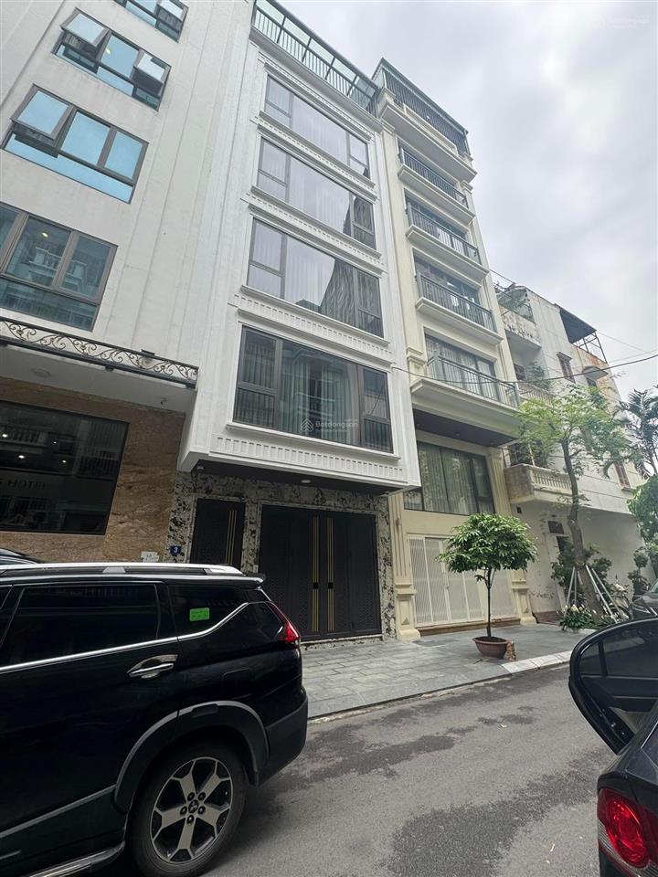 [nguyễn văn huyên] 58m2 5 tầng  18.5 tỷ  vỉa hè  ngõ thông  ô tô dừng đỗ  kinh doanh