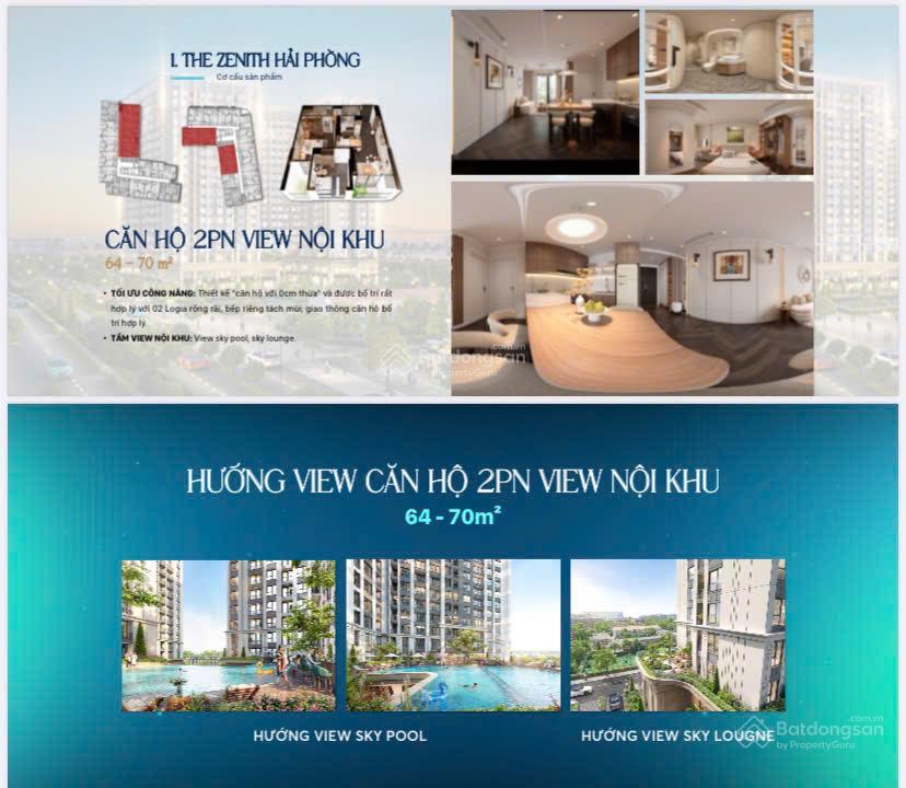 (0974 694 ***) chung cư the zenith kiến an  hải phòng, tặng ngay 1 chỉ vàng và 450 triệu cho căn 2pn