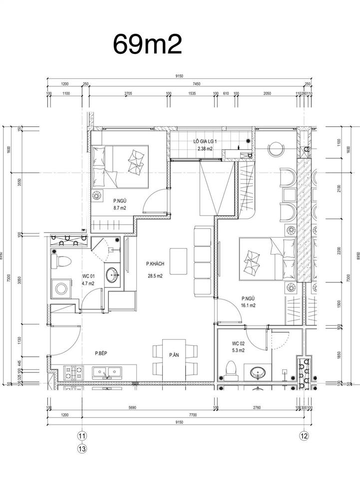 Bán căn 70m2  50 năm. giá 4,5 tỷ.
