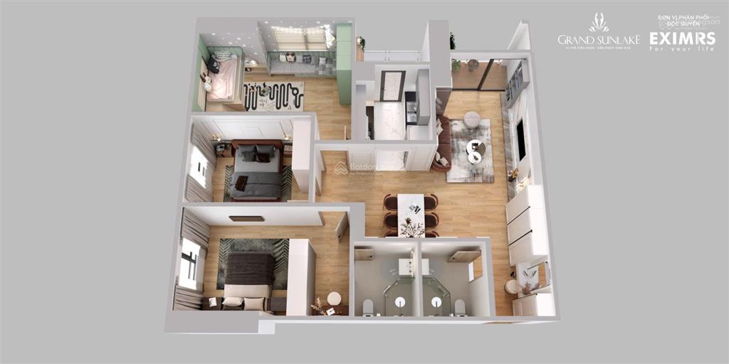 Bán gấp căn góc 3pn  96m2  50 năm. căn hoa hậu dự án grand sunlake. giá 5,8 tỷ có đàm phán