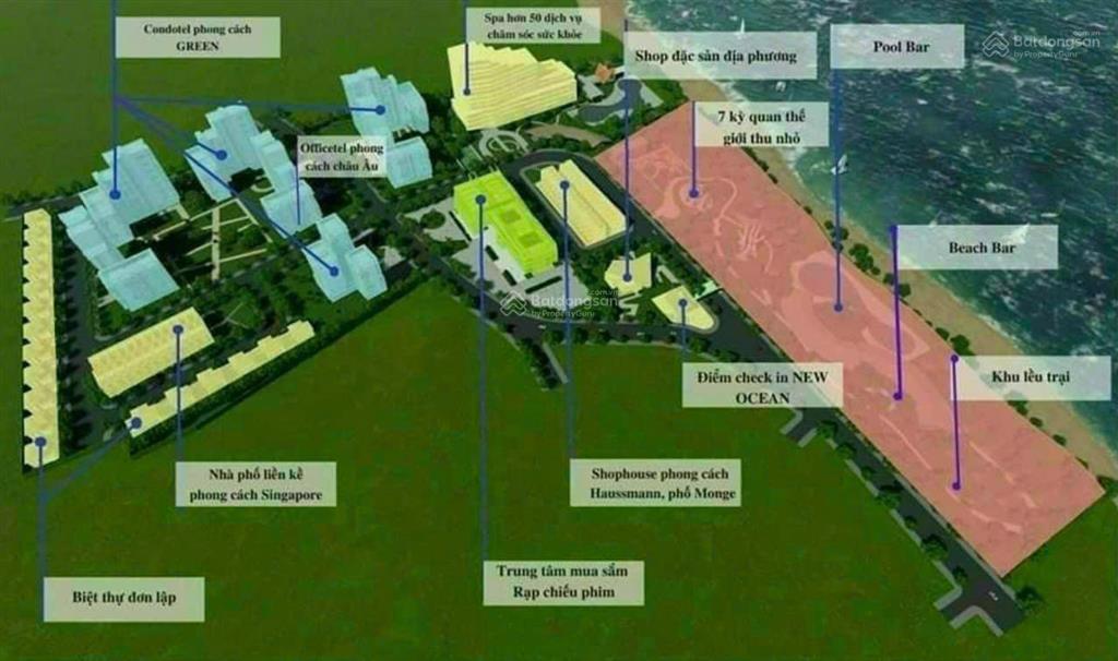 Quỹ đất 12ha mặt tiền biển 700m cơ hội hiếm cho nhà đầu tư lớn