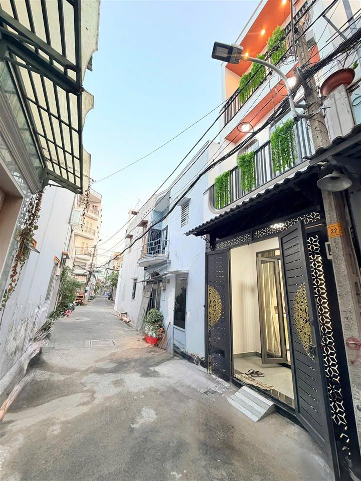 Bán nhà hẻm xe hơi cực xinh 1 trệt 2 lầu bùi quang là p12 gò vấp