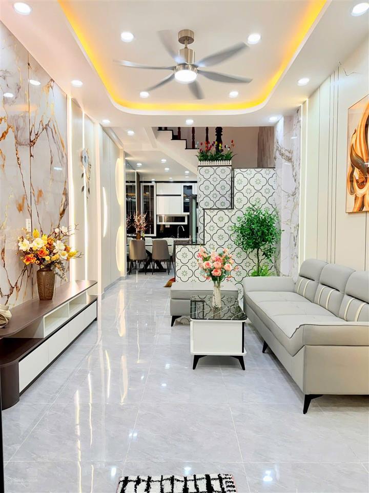 Bán nhà hẻm xe hơi cực xinh 1 trệt 2 lầu bùi quang là p12 gò vấp