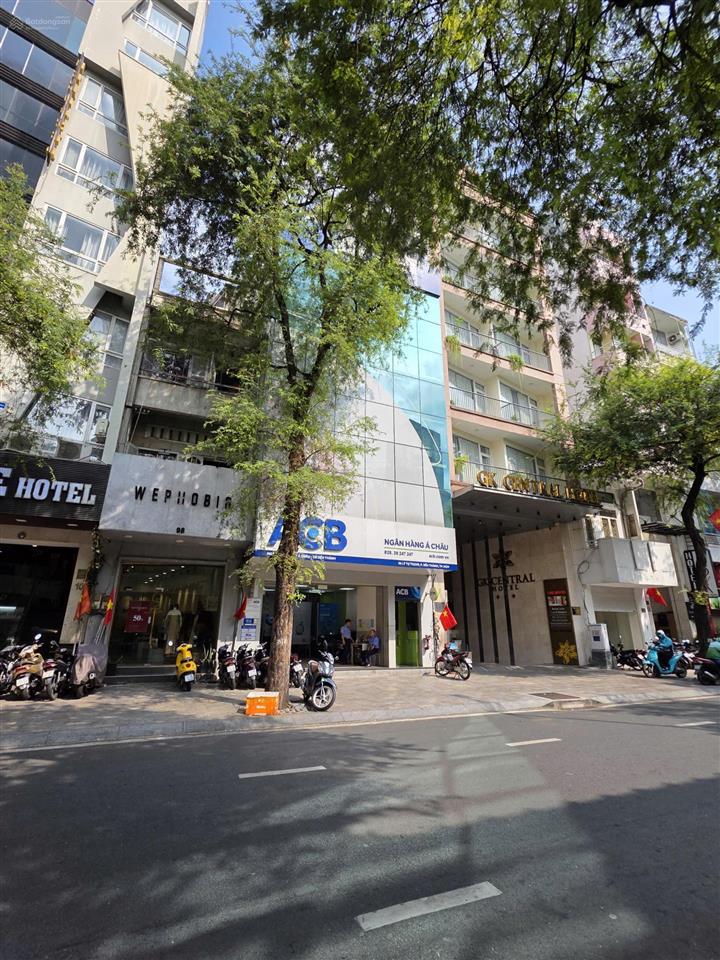 Vàng thật! nhà mặt tiền đường lý tự trọng, bến thành. dt 7*30m. kc 7 tầng, hđt 450tr/tháng