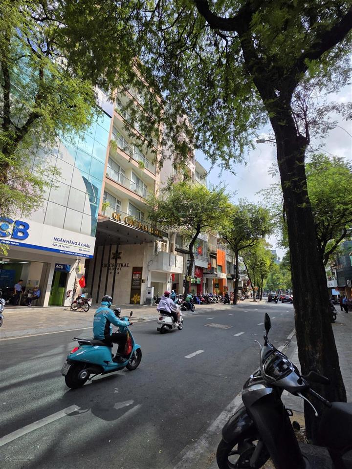 Vàng thật! nhà mặt tiền đường lý tự trọng, bến thành. dt 7*30m. kc 7 tầng, hđt 450tr/tháng