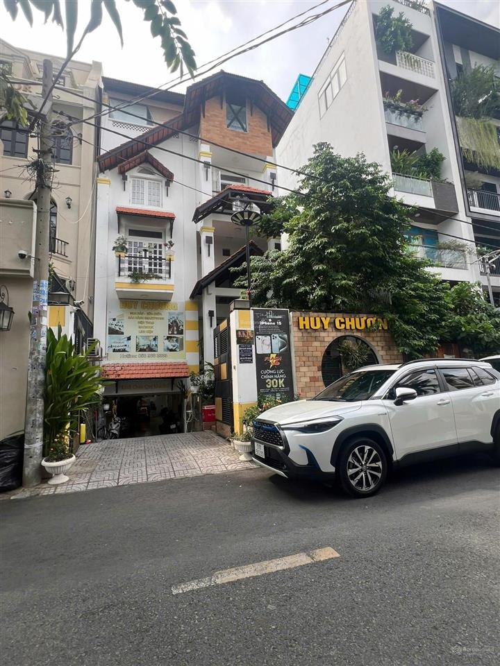 Villa mặt tiền đường khu cư xá bắc hải, q.10. dt 8*25m. hầm  3 tầng, st. giá chỉ 41 tỷ