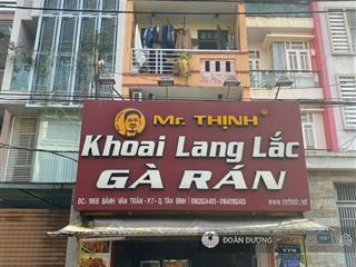 Giảm giá sâu 5 tỷ bán gấp nhà mtkd bành văn trân, p 7 , tân bình. dt 4*34m. sẵn kết cấu 5 tầng