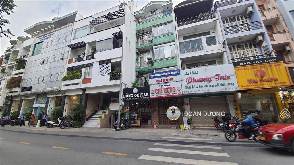 Bán nhà mặt tiền nguyễn thiện thuật, p2, q3 . kết cấu trệt, 3 lầu, st. chỉ 17.8 tỷ
