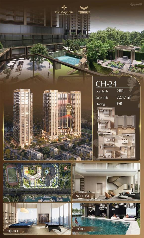 Cần bán gấp 2pn giá chỉ 7,686 tỷ view nội khu cực đẹp dự án the maglonia  mik khai sơn, long biên