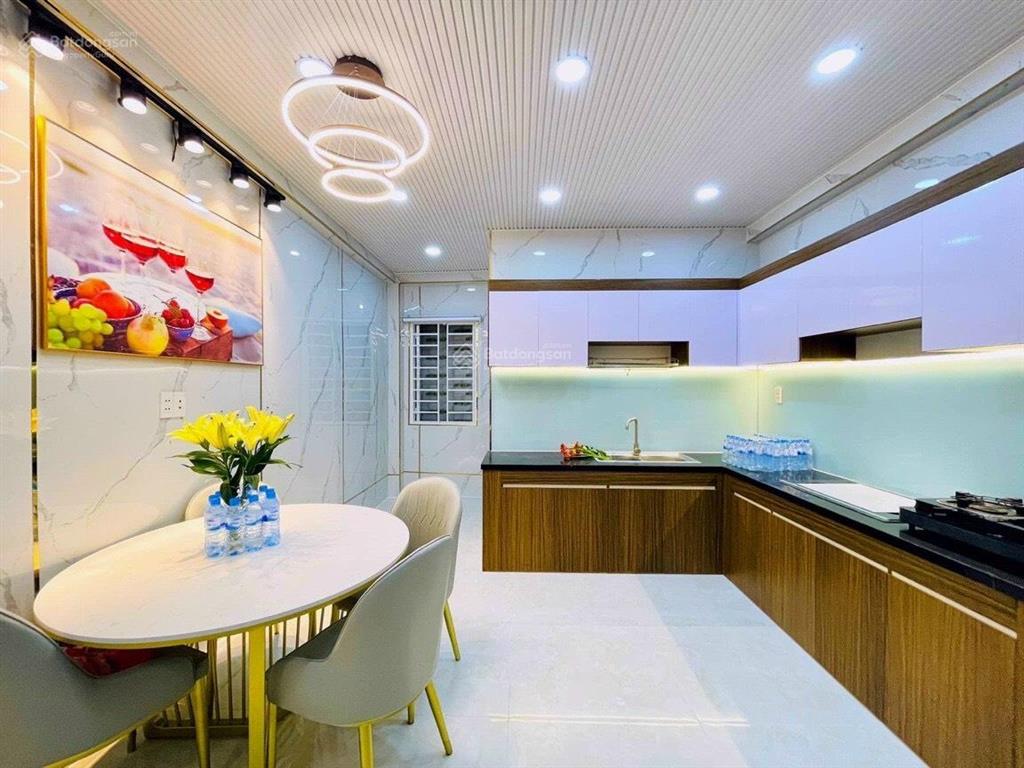 Cho thuê nhà hxt 1 trệt lửng 3 lầu st đường số 30, phường 6, gò vấp