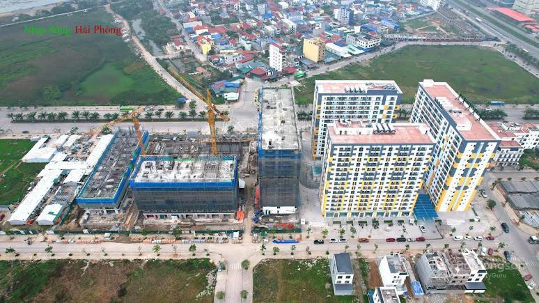 Chỉ còn vài căn hộ 55m2 giá cđt tại dự án evergreen tràng duệ, an dương, hải phòng