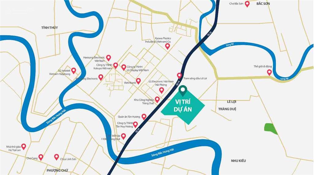 Chỉ còn vài căn hộ 55m2 giá cđt tại dự án evergreen tràng duệ, an dương, hải phòng