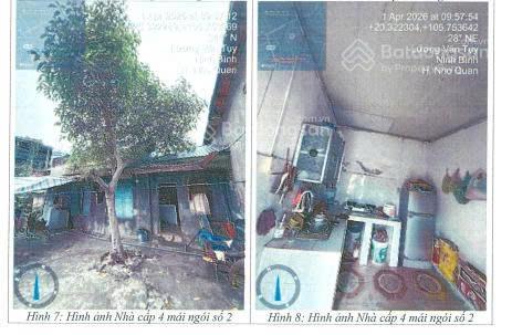 Bán đấu giá 221.8m2 đất tại nho quan, ninh bình