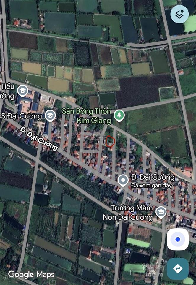 Bán mảnh đất 96m2 tại kim giang đại cường ứng hoà hà nội. đường ô tô