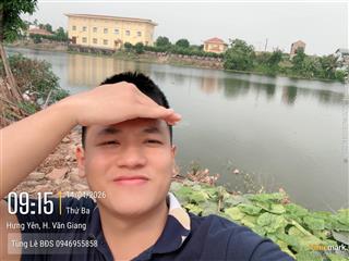 Lô đất view sông đồng quê thoáng vĩnh viễn, chill trọn đời, đường oto 7 chỗ chạy, 2 mặt thoáng
