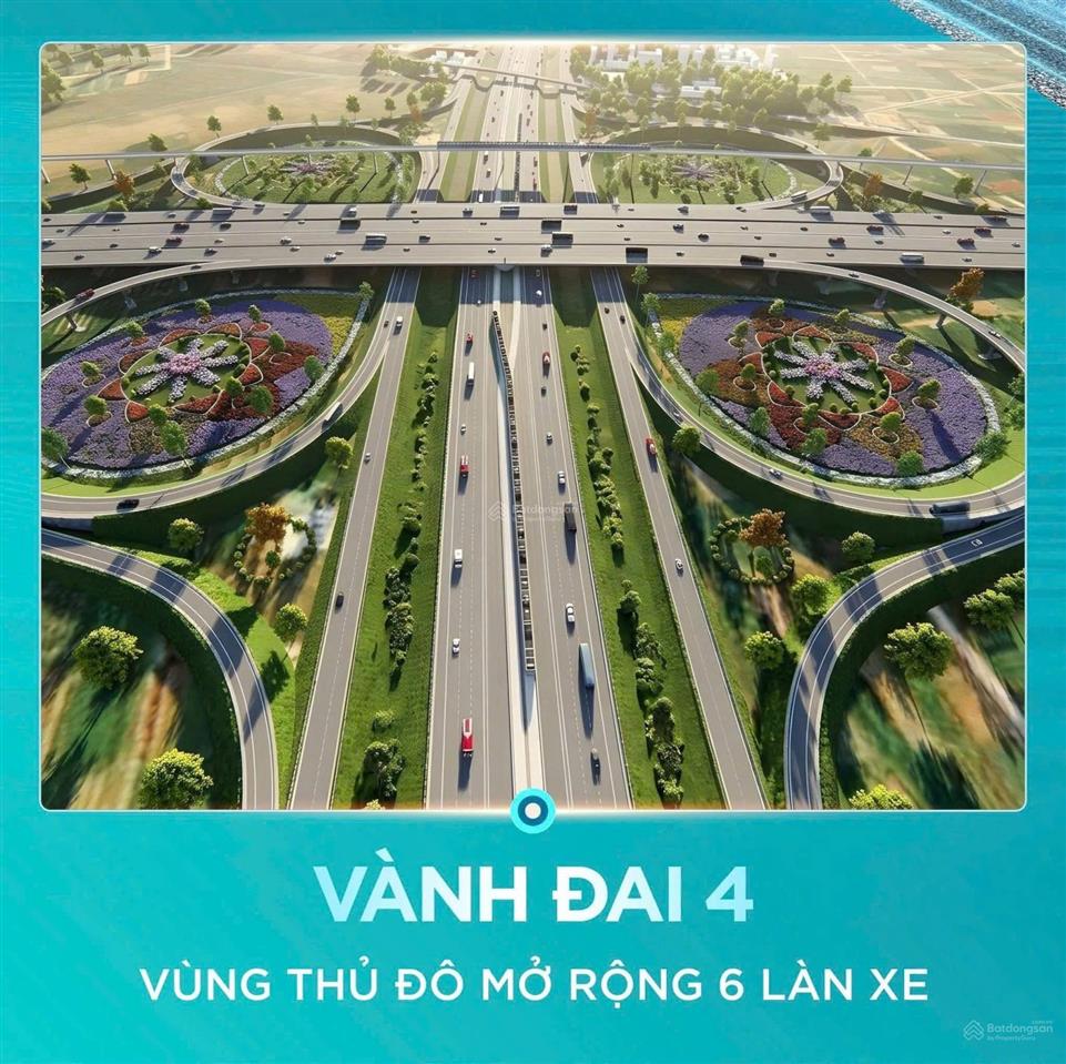 Lô đấu 100m2 giá tốt nhì thị trường vành đai 4, đường ô tô 7c chạy thông