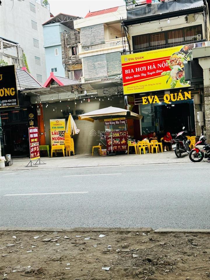 Bán nhà mặt phố hoàng cầu, đống đa, hà nội, dt 150m2, mt 7m, 3 tầng, 75 tỷ