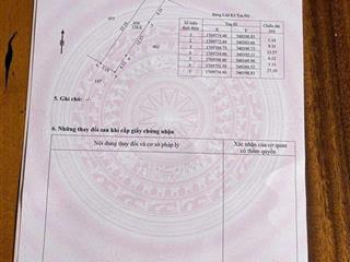 Bán đất túy loan tây 138m2 có 120m2 đất ở ngang 5m giá 990 triêu.