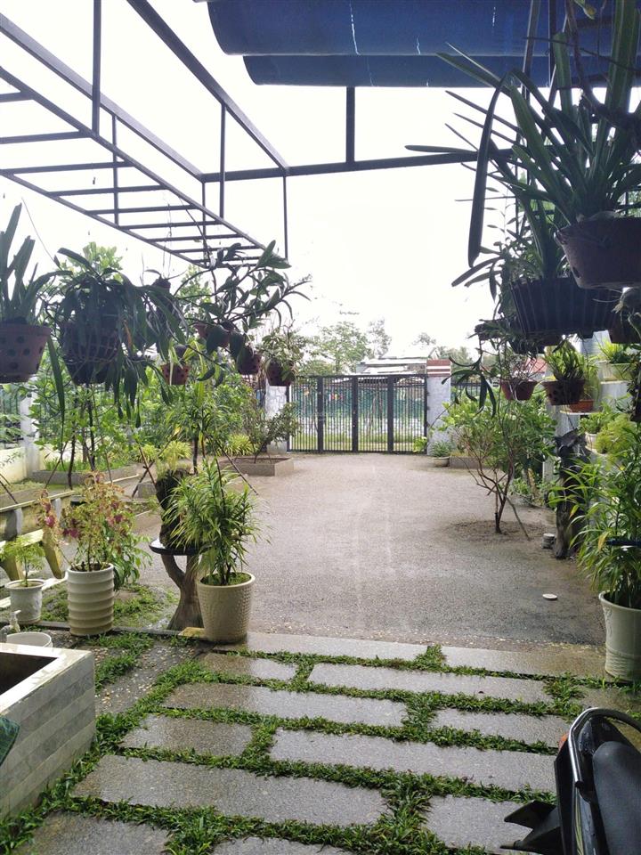 Bán nhà vườn đẹp 400m2 có 200m2 đất ở gần quốc lộ 14b view thoáng mát