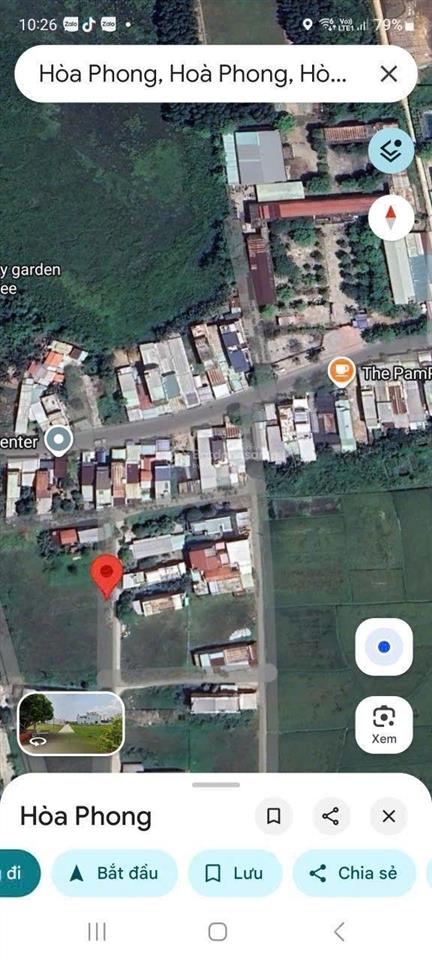 Bán đất tái định cư đất bông, gần trường ông ích khiêm, 146m2 ngang 6m hướng đông