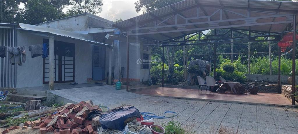 Bán nhà vườn 800m2 có 212m2 đất ở mặt tiền đường nhựa, ngang rộng rãi 15m
