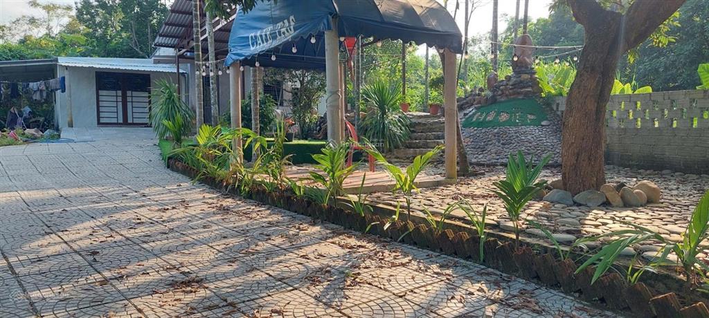 Bán nhà vườn 800m2 có 212m2 đất ở mặt tiền đường nhựa, ngang rộng rãi 15m