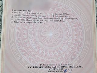 Đất đầu tư dài hạn, 237m2 đất trồng cây hằng năm chuyển đổi mục đích lên đất ở.